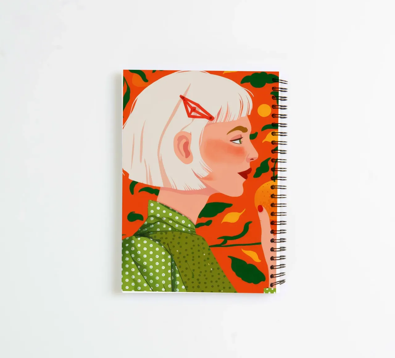 Citrus Dreamscape spiral notebook by Twilight Muse