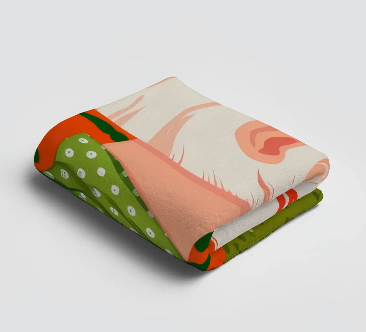 Citrus Dreamscape towel by Twilight Muse