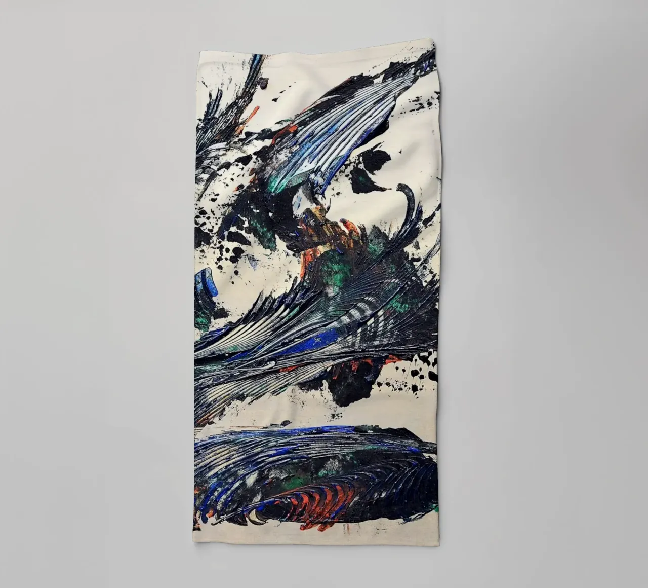 MESSAGE FROM THE HEART 31 asciugamano da bagno da Thierry Vobmann Abstract painting