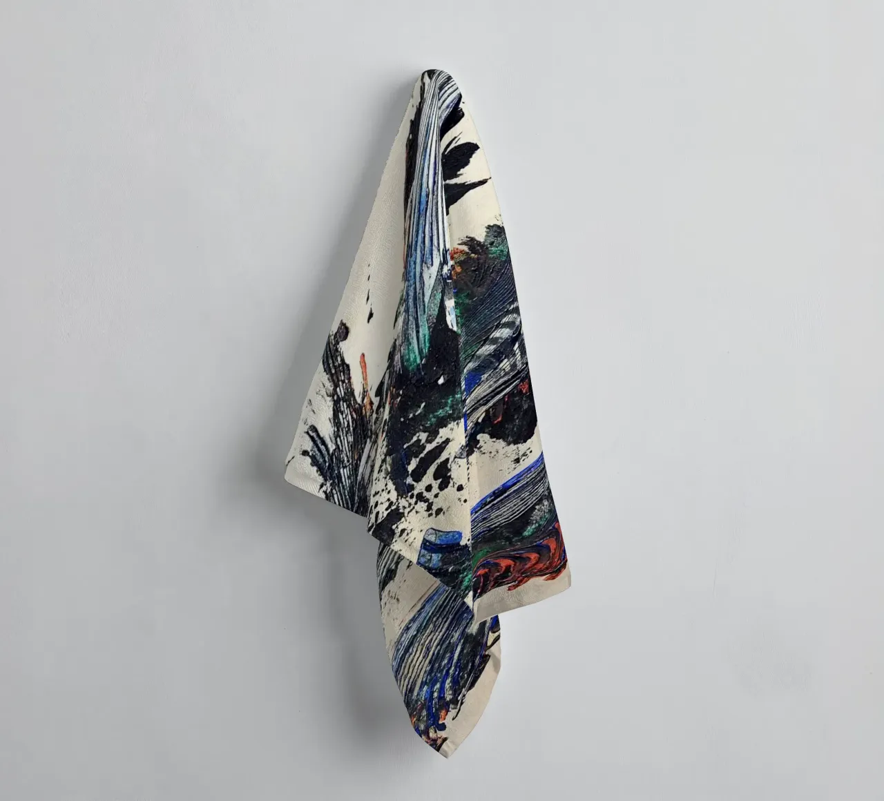 MESSAGE FROM THE HEART 31 asciugamano da bagno da Thierry Vobmann Abstract painting