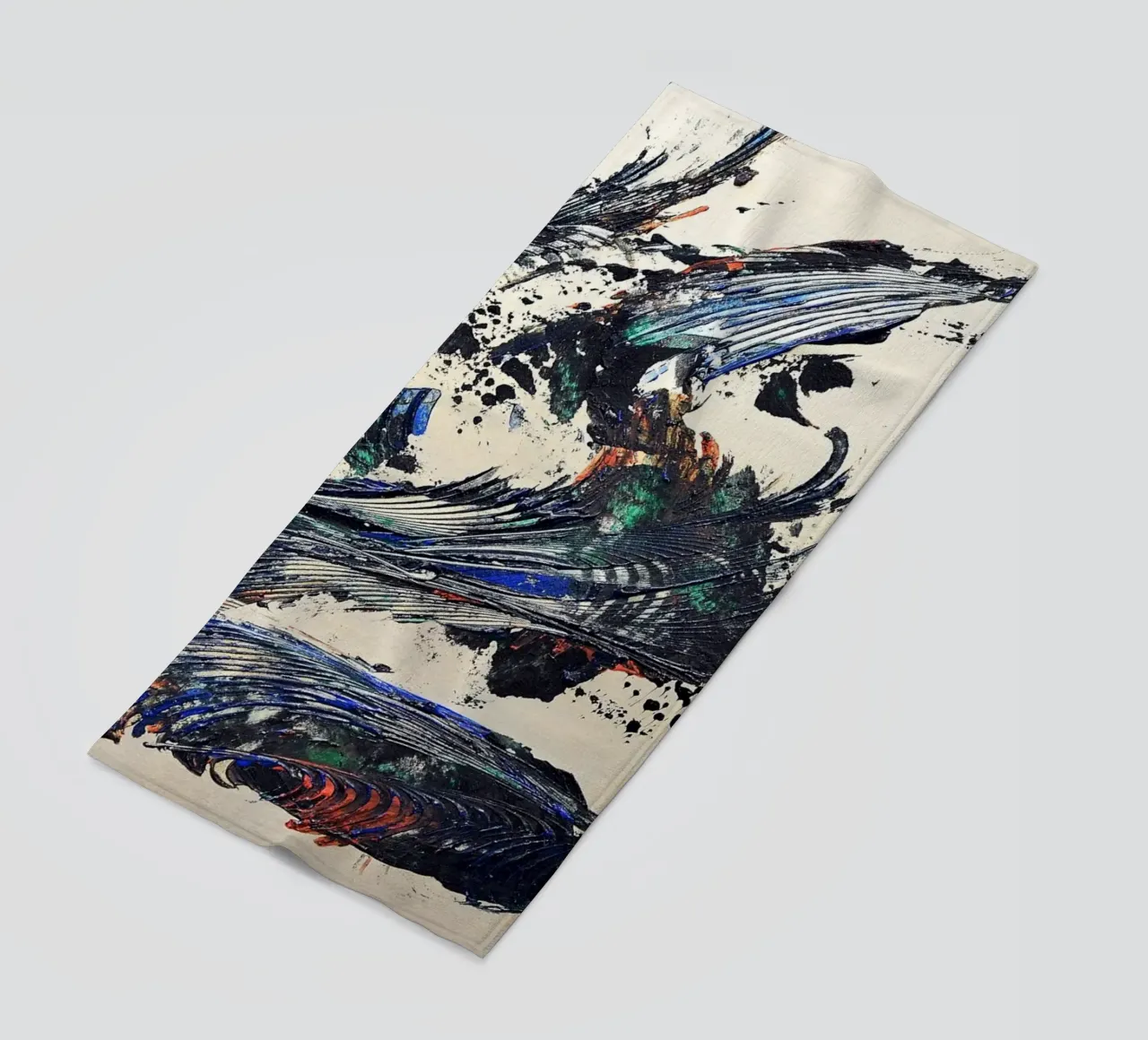 MESSAGE FROM THE HEART 31 telo mare da Thierry Vobmann Abstract painting