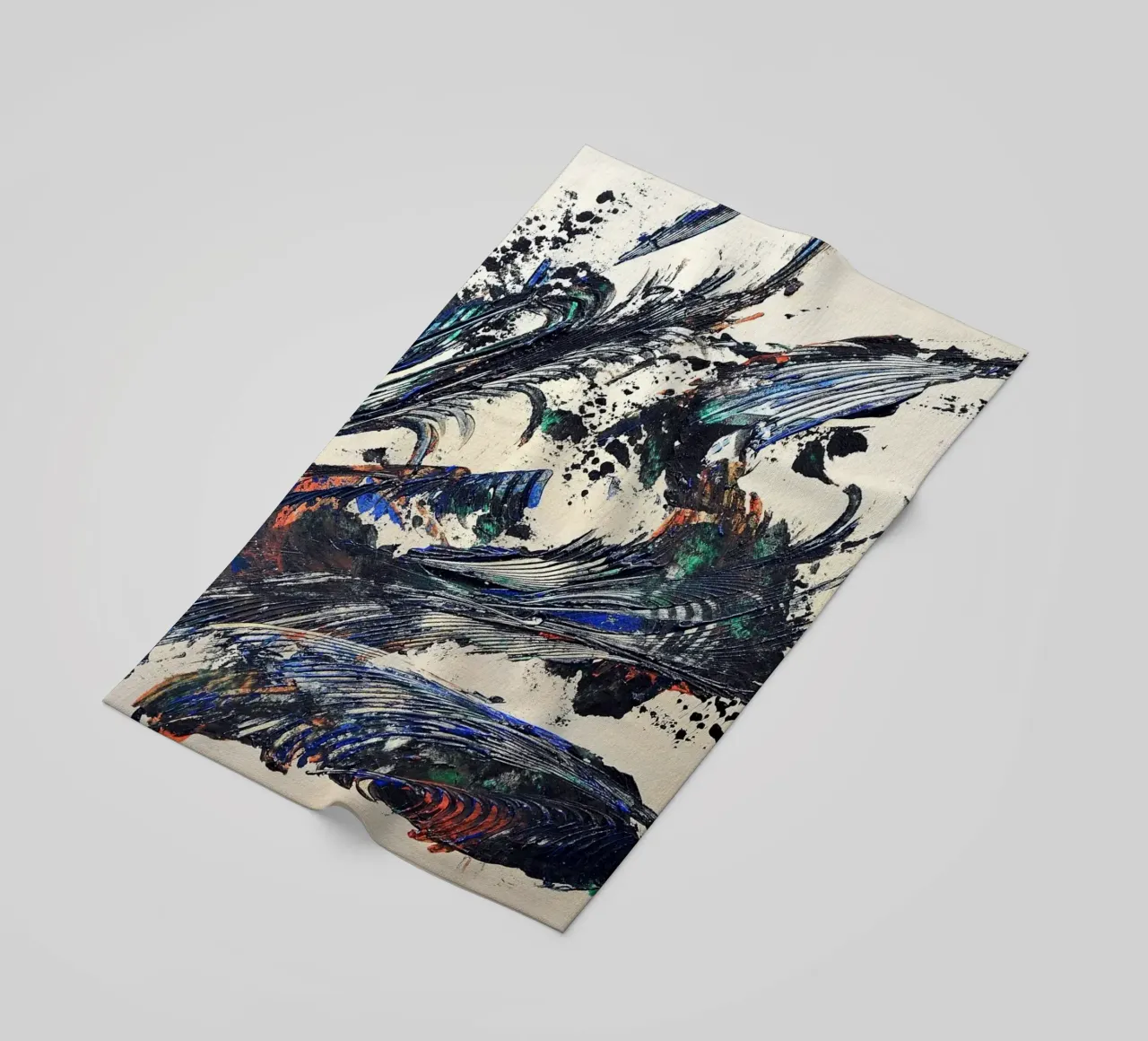 MESSAGE FROM THE HEART 31 telo mare da Thierry Vobmann Abstract painting