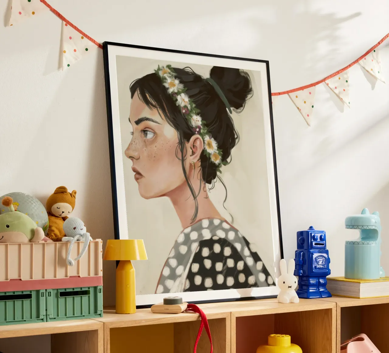 Floral Beauty Serenity Poster von Twilight Muse
