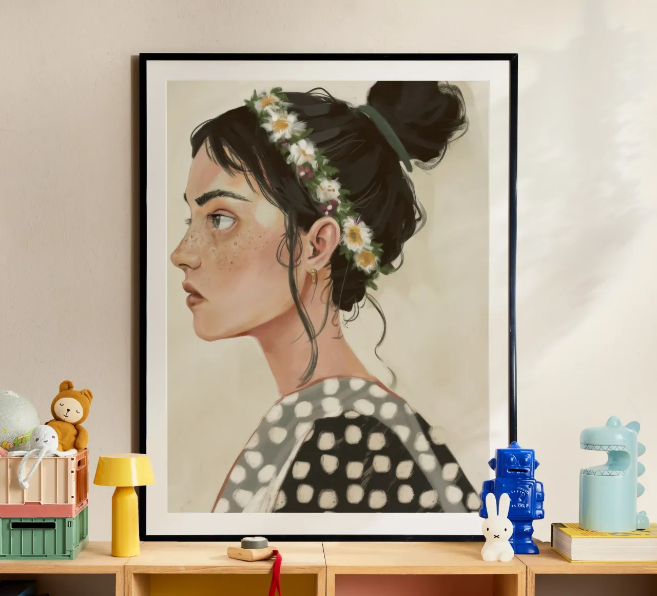 Floral Beauty Serenity Poster von Twilight Muse