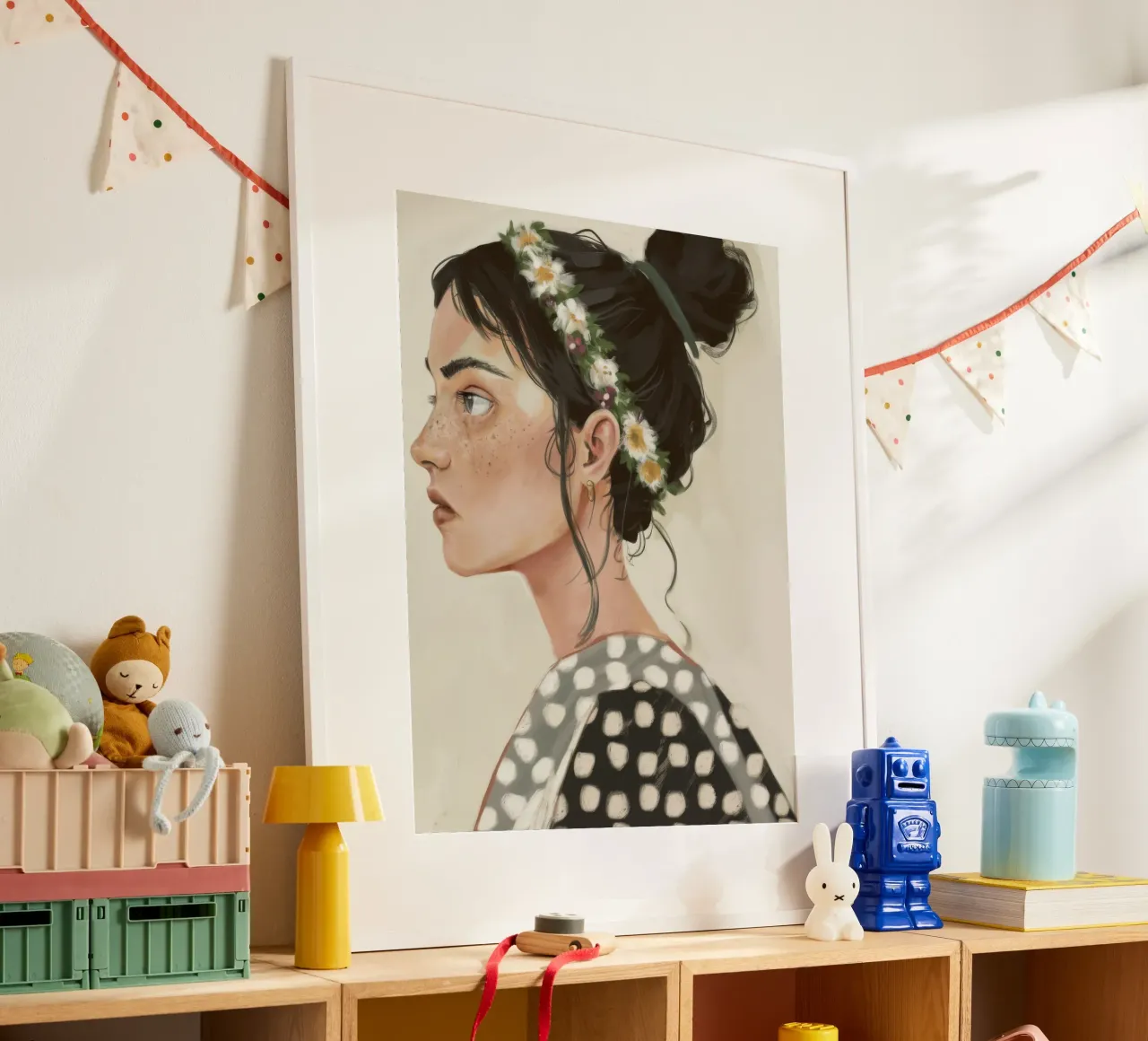 Floral Beauty Serenity Poster von Twilight Muse