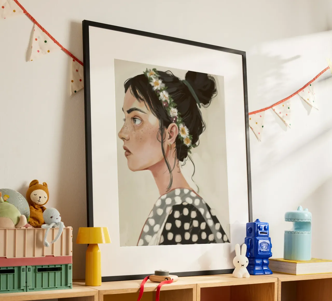 Floral Beauty Serenity Poster von Twilight Muse