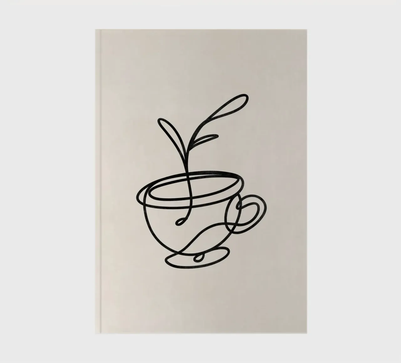 Minimal Matter No 07 notebook by treechild