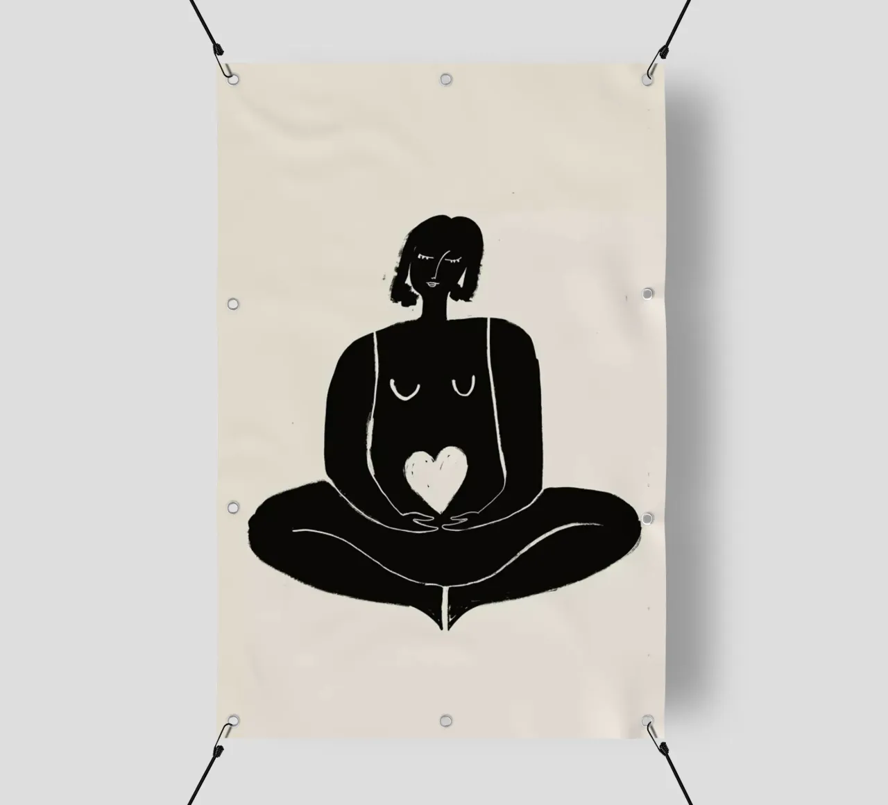 Pose of Peace 2 telo in pvc da Graphite