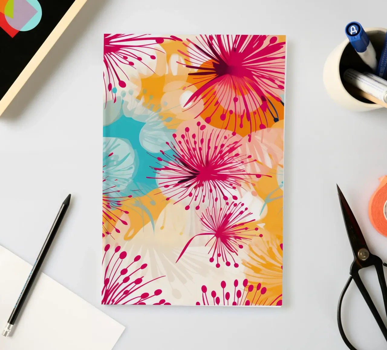 Paardenbloemen notitieboek van Botanical Pattern House