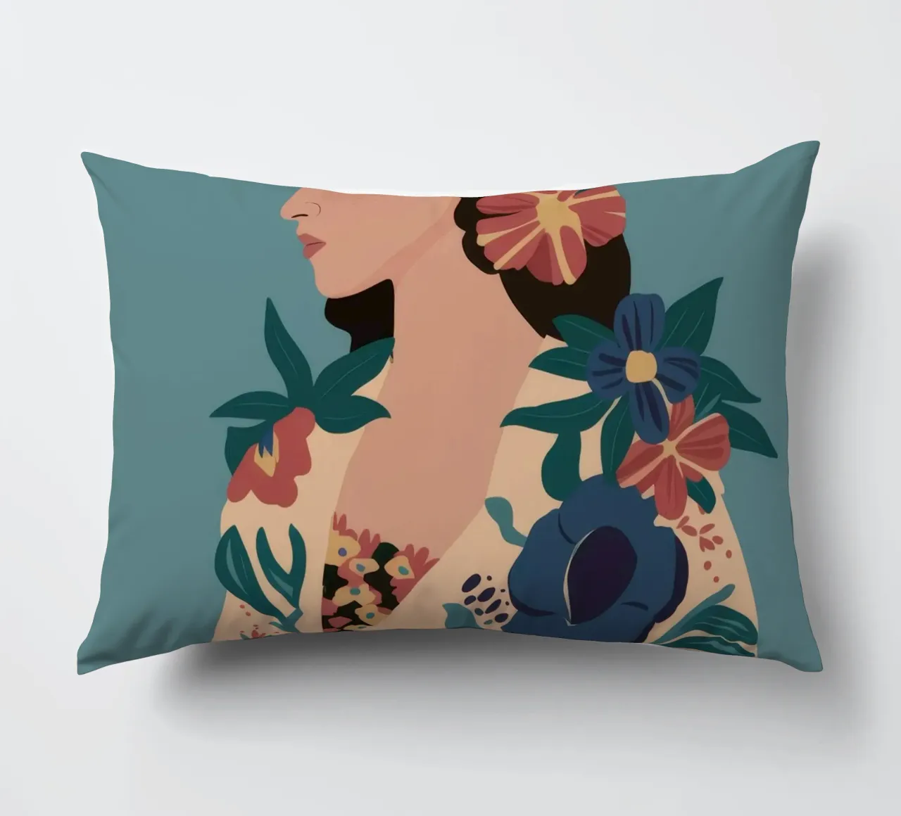 Floreale bohémien cuscino da Twilight Muse