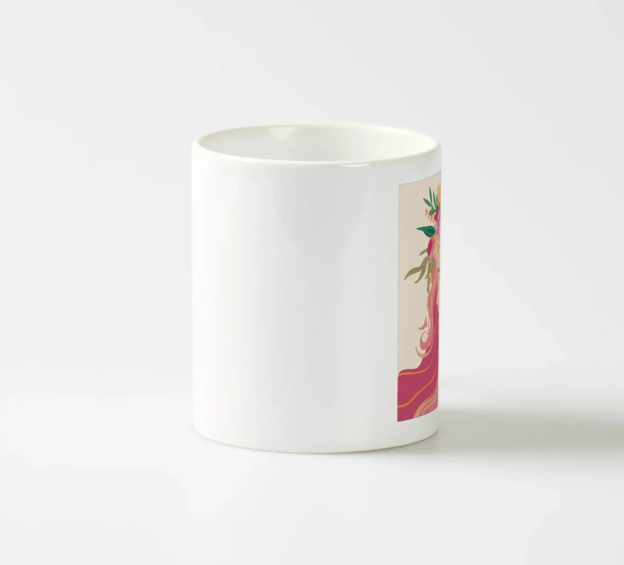 Paesaggio onirico floreale tazza in ceramica da Twilight Muse