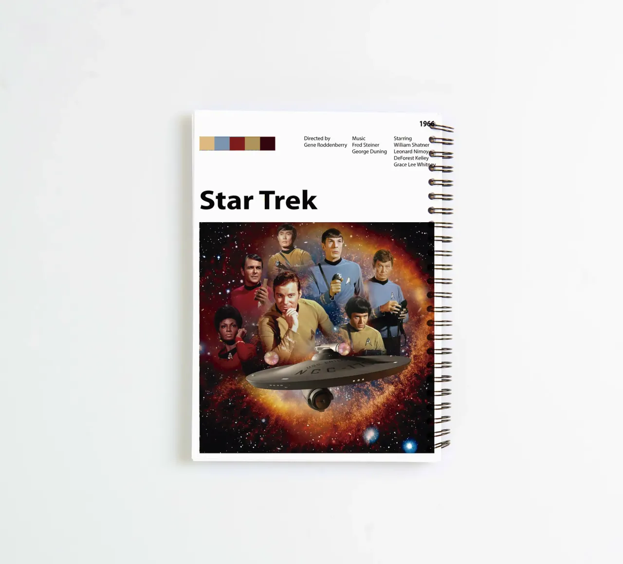 Star Trek carnet à spirale de 🎞 The Movie Wall