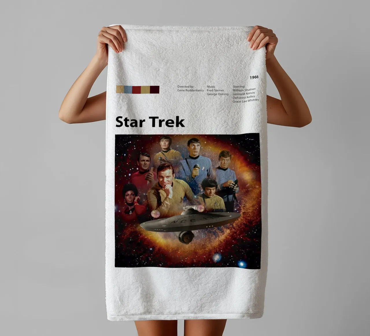 Star Trek asciugamano da bagno da 🎞 The Movie Wall