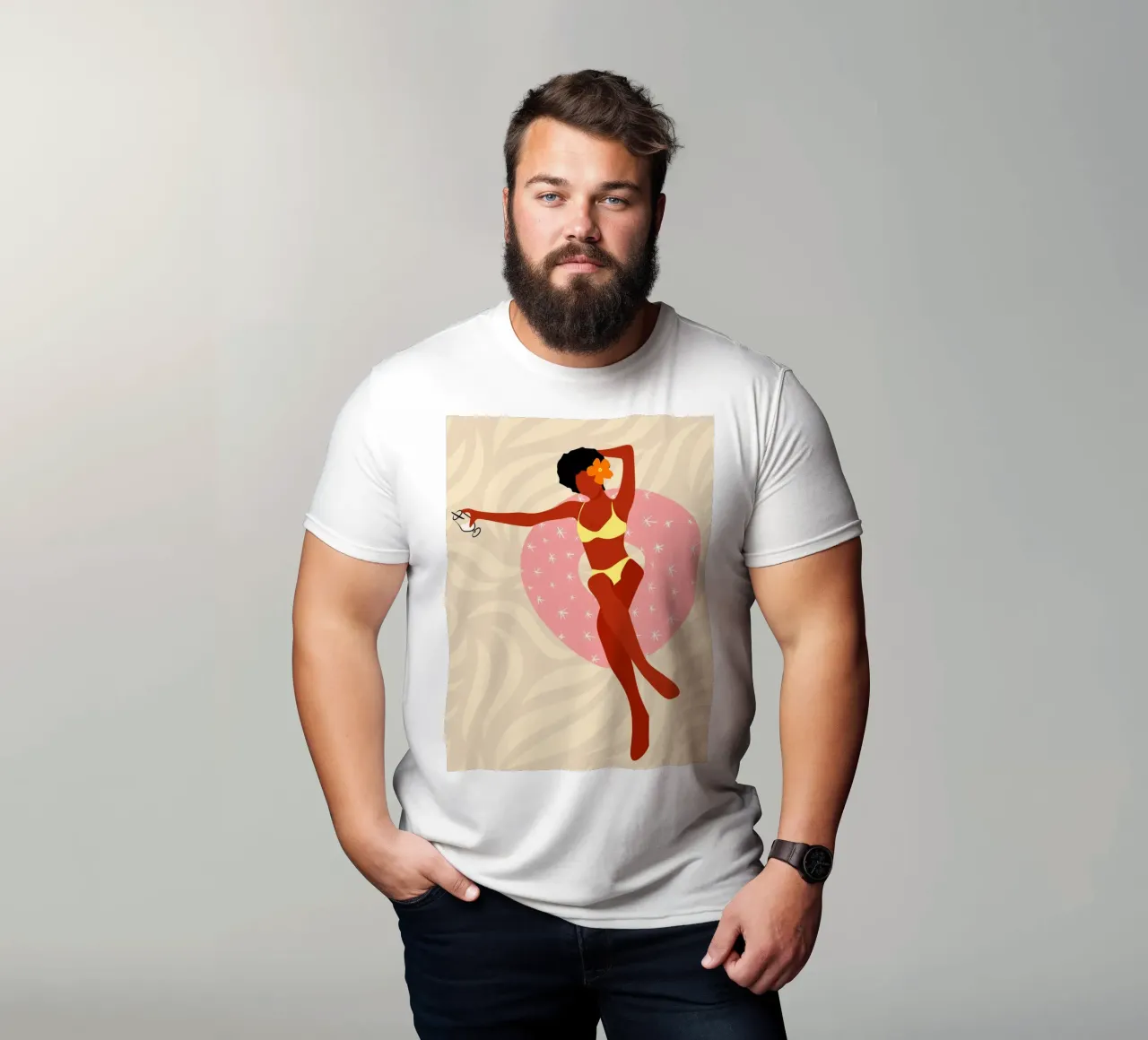Lazy Pool Day t-shirt by Kintsugi99