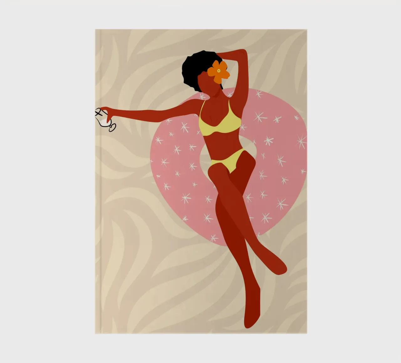 Lazy Pool Day notebook by Kintsugi99