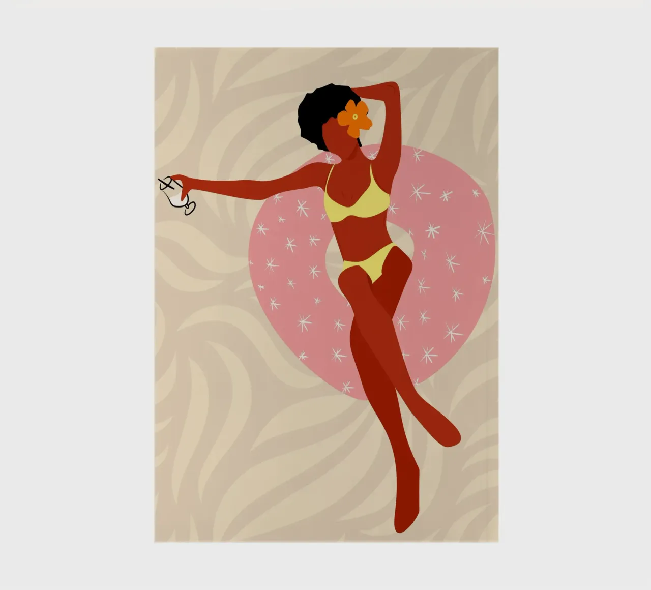 Lazy Pool Day notebook by Kintsugi99