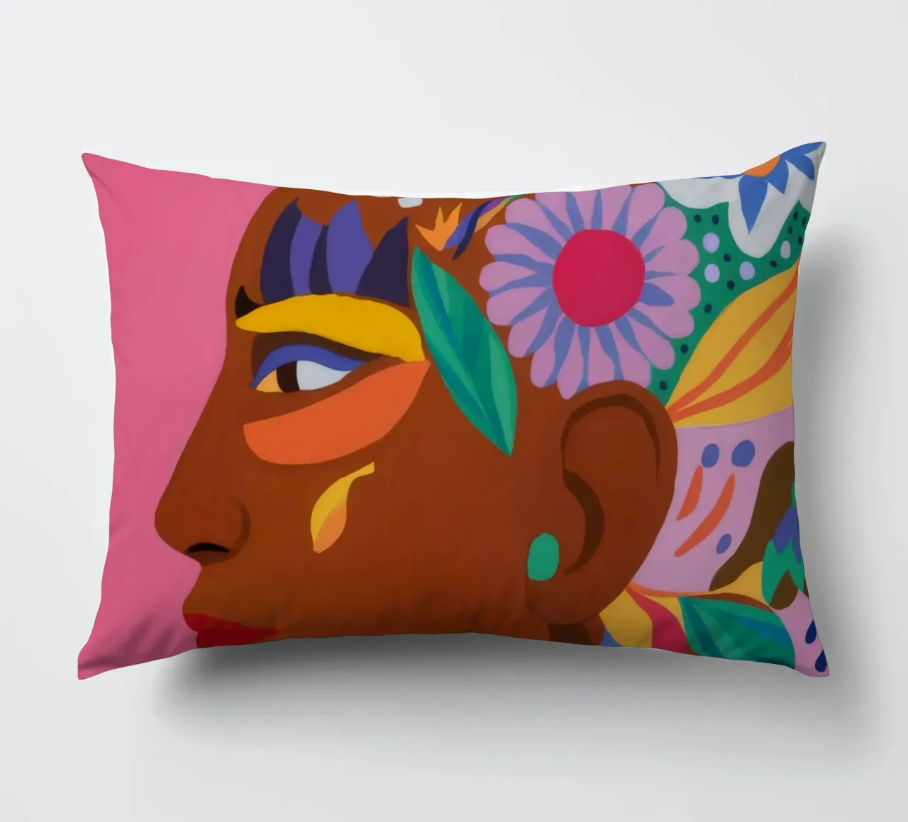 Contemplazione colorata cuscino da Twilight Muse