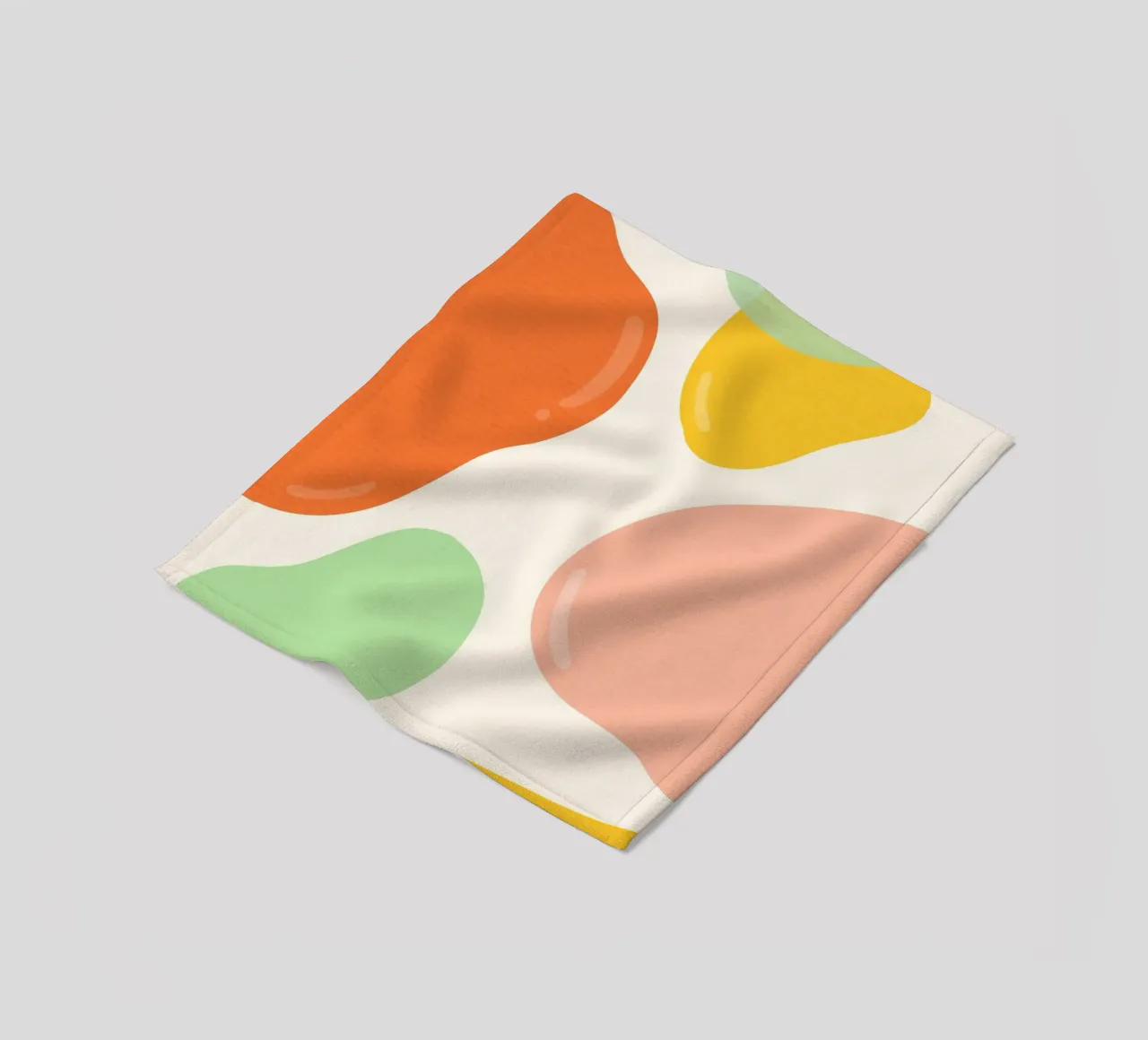 Pastellfarbene Seifenblasen Fleecedecke von Kintsugi99