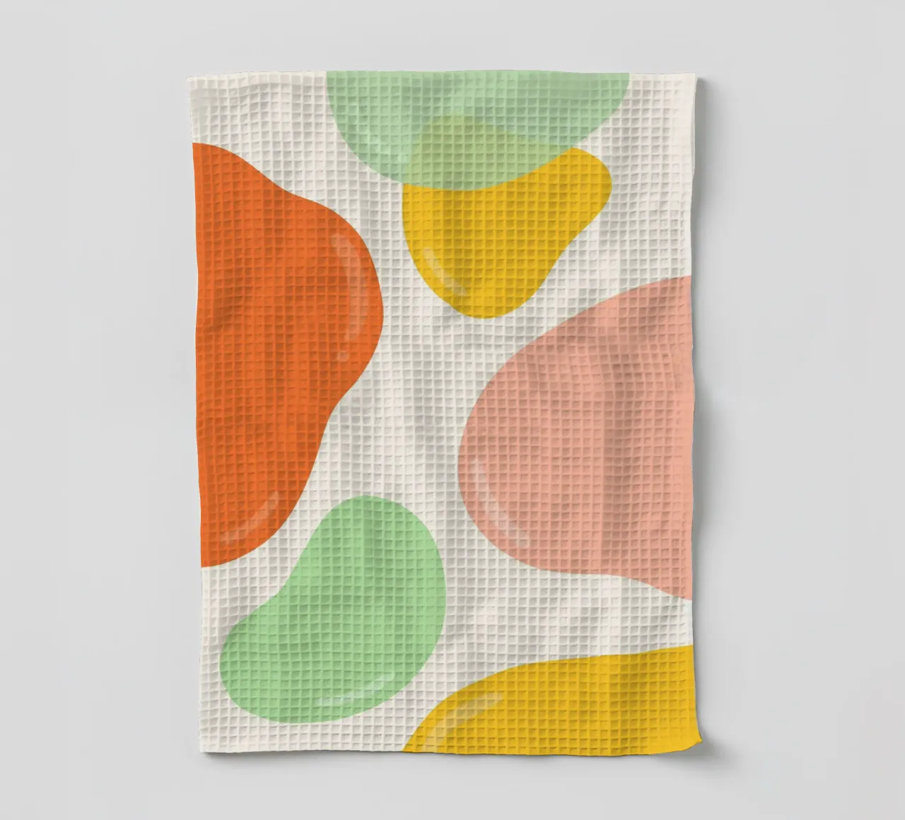 Pastellfarbene Seifenblasen Geschirrtuch von Kintsugi99