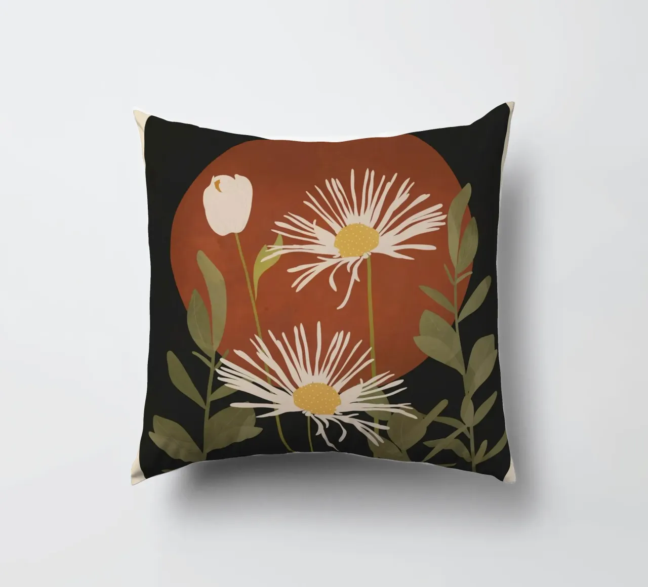 Abstract Florals 4 cuscino da cityart