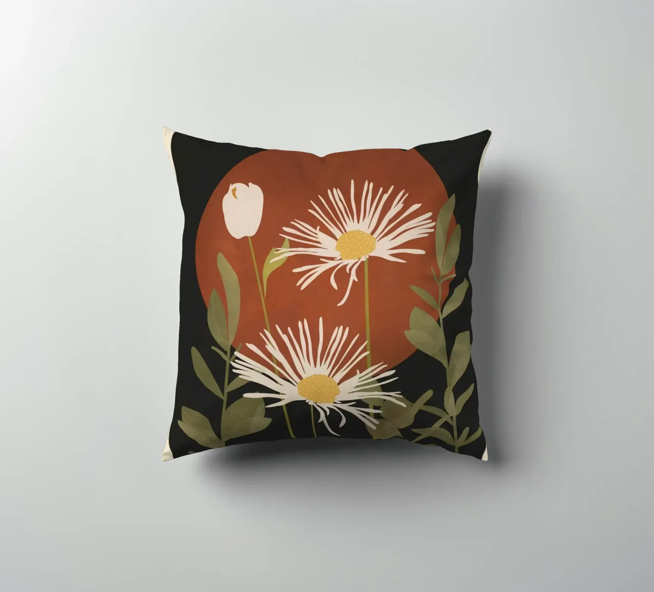 Abstract Florals 4 cuscino da cityart