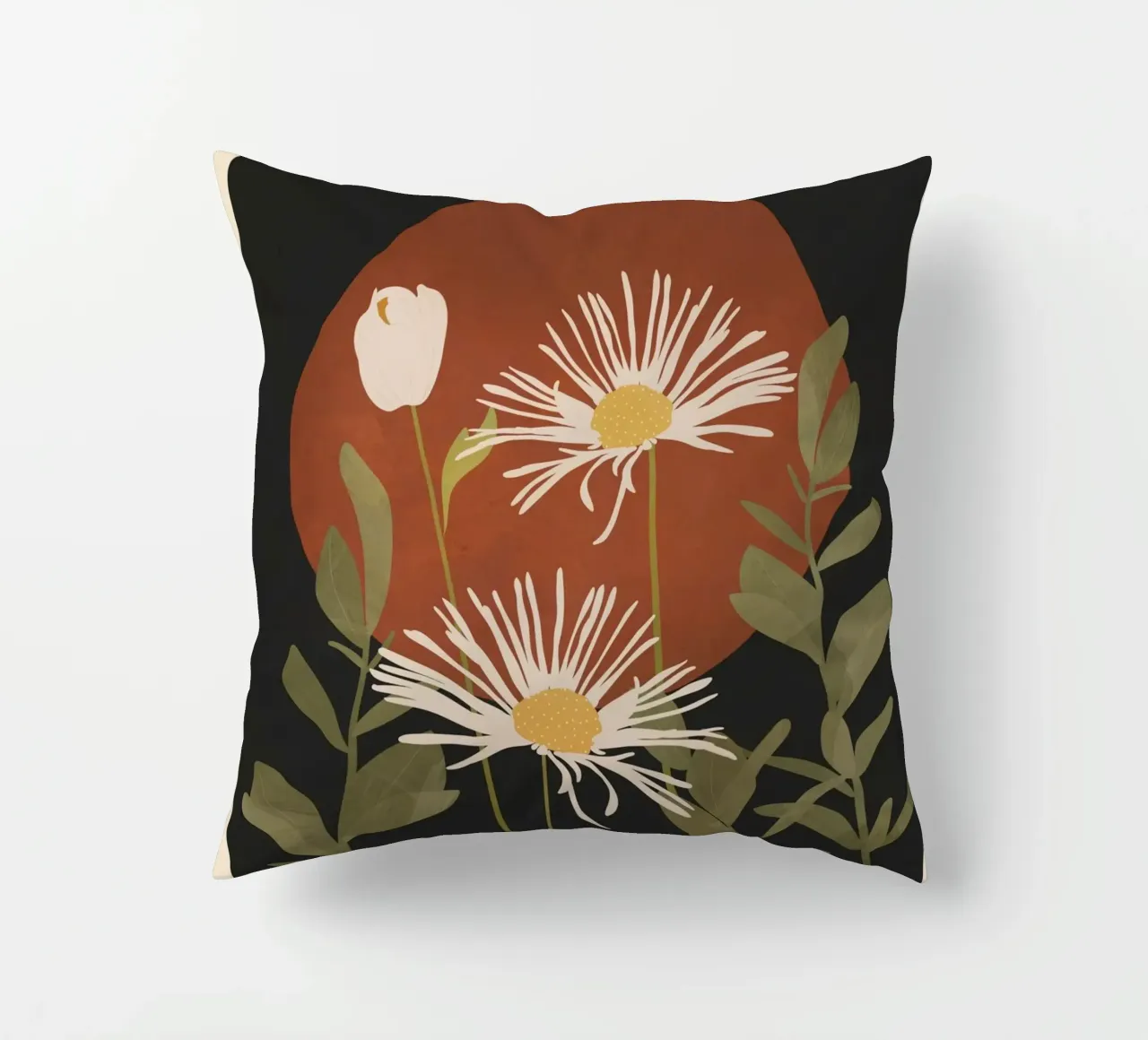 Abstract Florals 4 cuscino da cityart