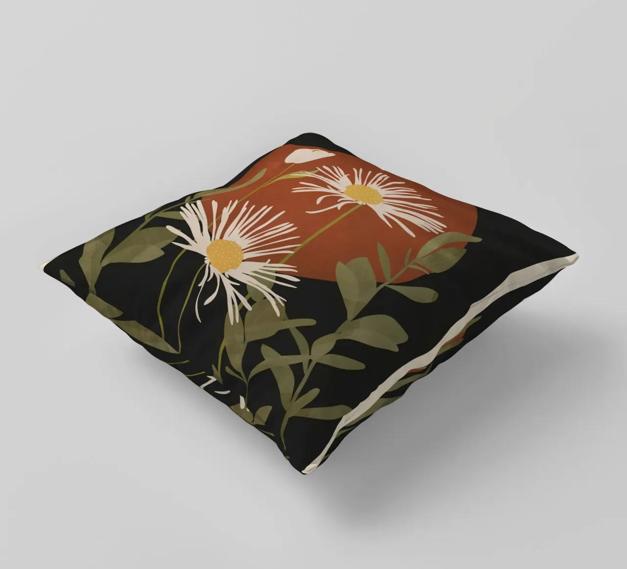 Abstract Florals 4 cuscino da cityart