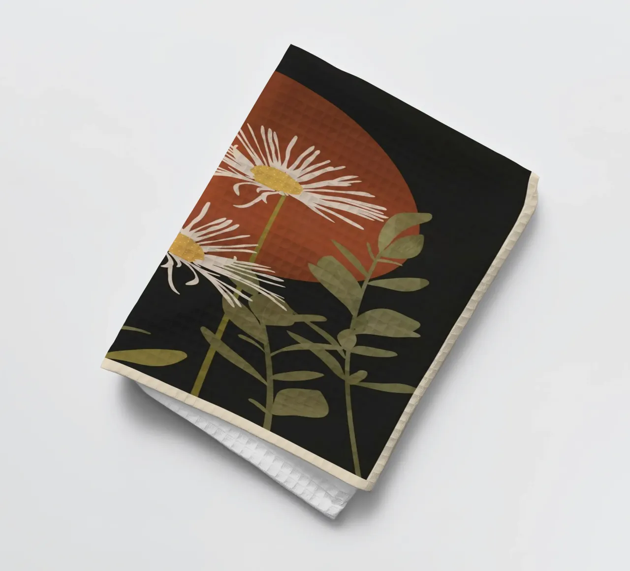 Abstract Florals 4 canovaccio da cucina da cityart