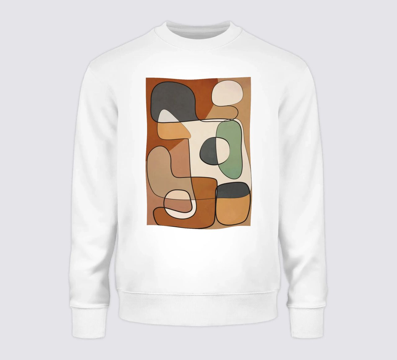 Abstract Line Art 5 Sweatshirt von cityart