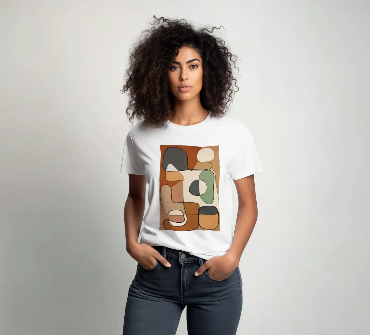 Abstract Line Art 5 t-shirt da cityart