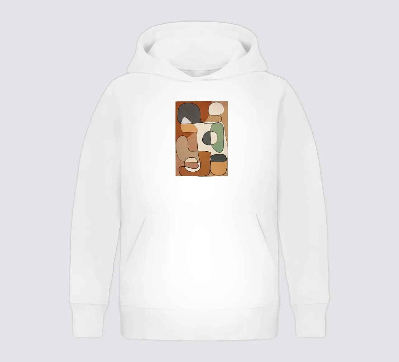 Abstract Line Art 5 felpa bambino con cappuccio da cityart