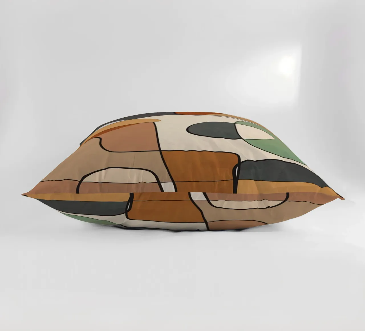 Abstract Line Art 5 cuscino da cityart