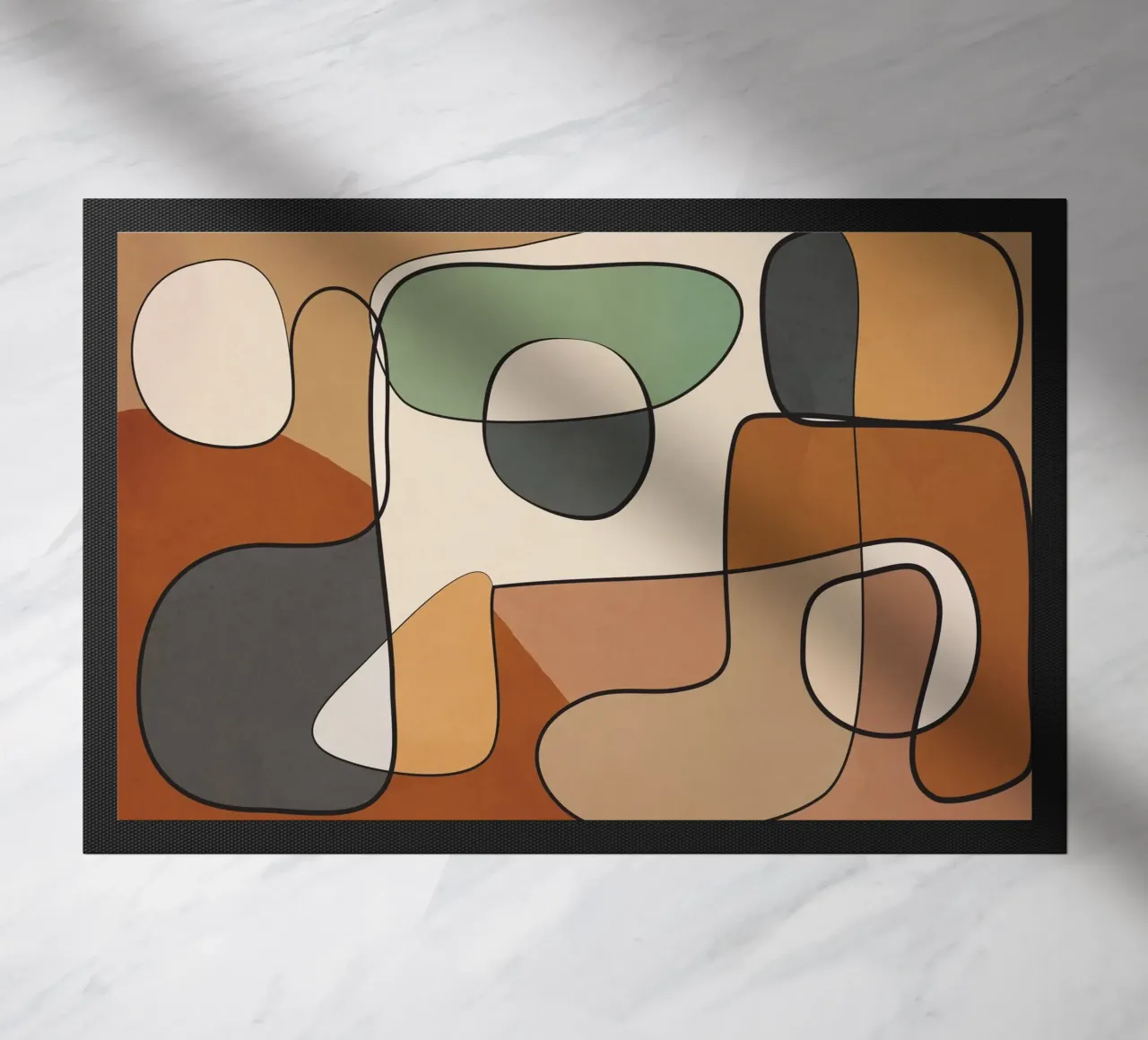 Abstract Line Art 5 zerbino da cityart