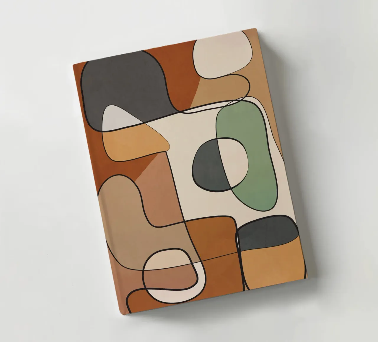 Abstract Line Art 5 notebook by cityart
