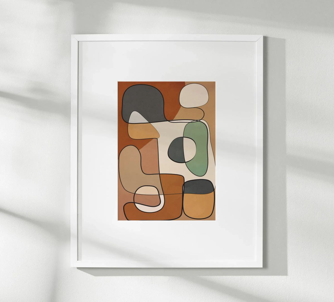 Abstract Line Art 5 Poster von cityart