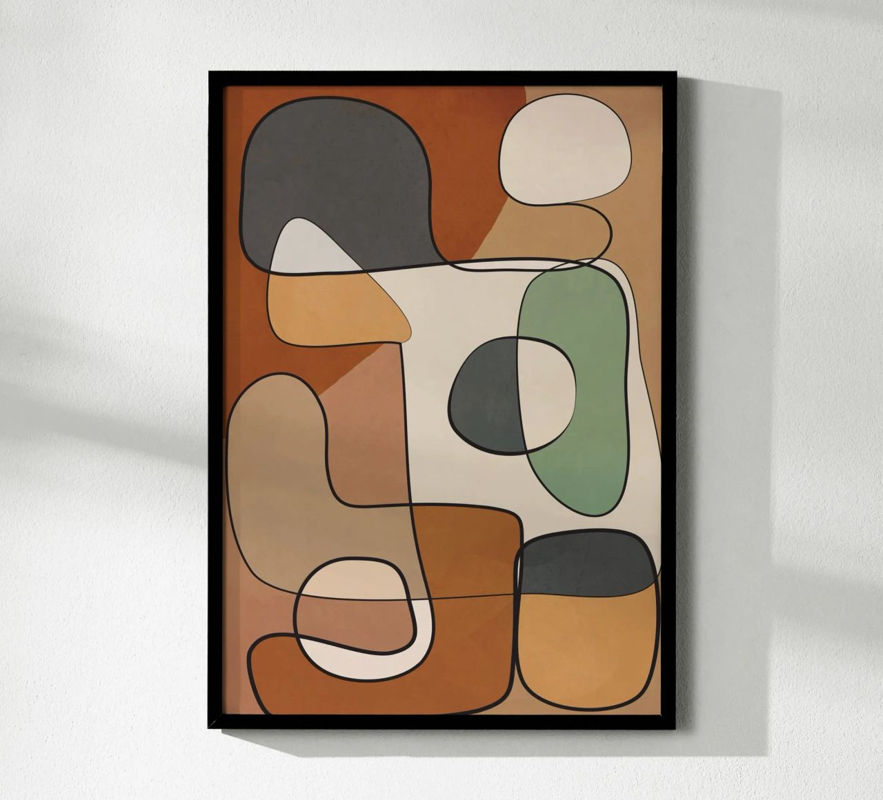Abstract Line Art 5 Poster von cityart