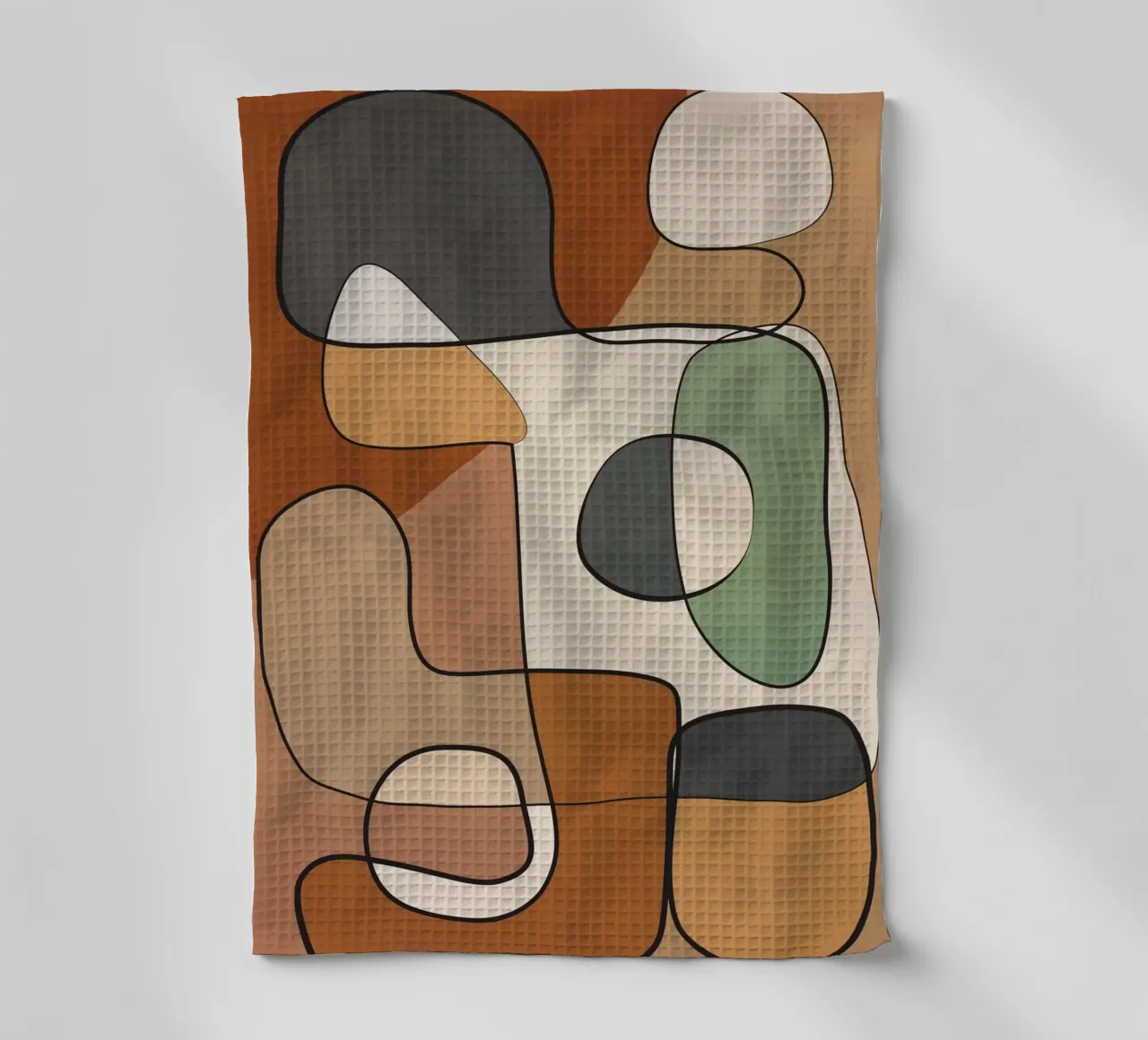 Abstract Line Art 5 canovaccio da cucina da cityart