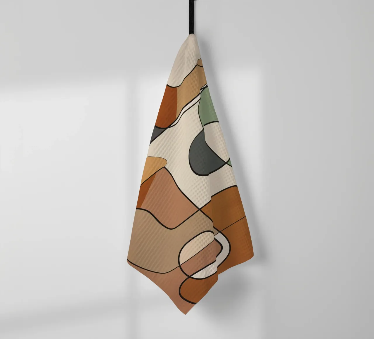 Abstract Line Art 5 canovaccio da cucina da cityart