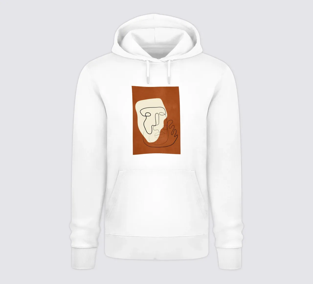 Abstract Portrait 1 sudadera con capucha de cityart