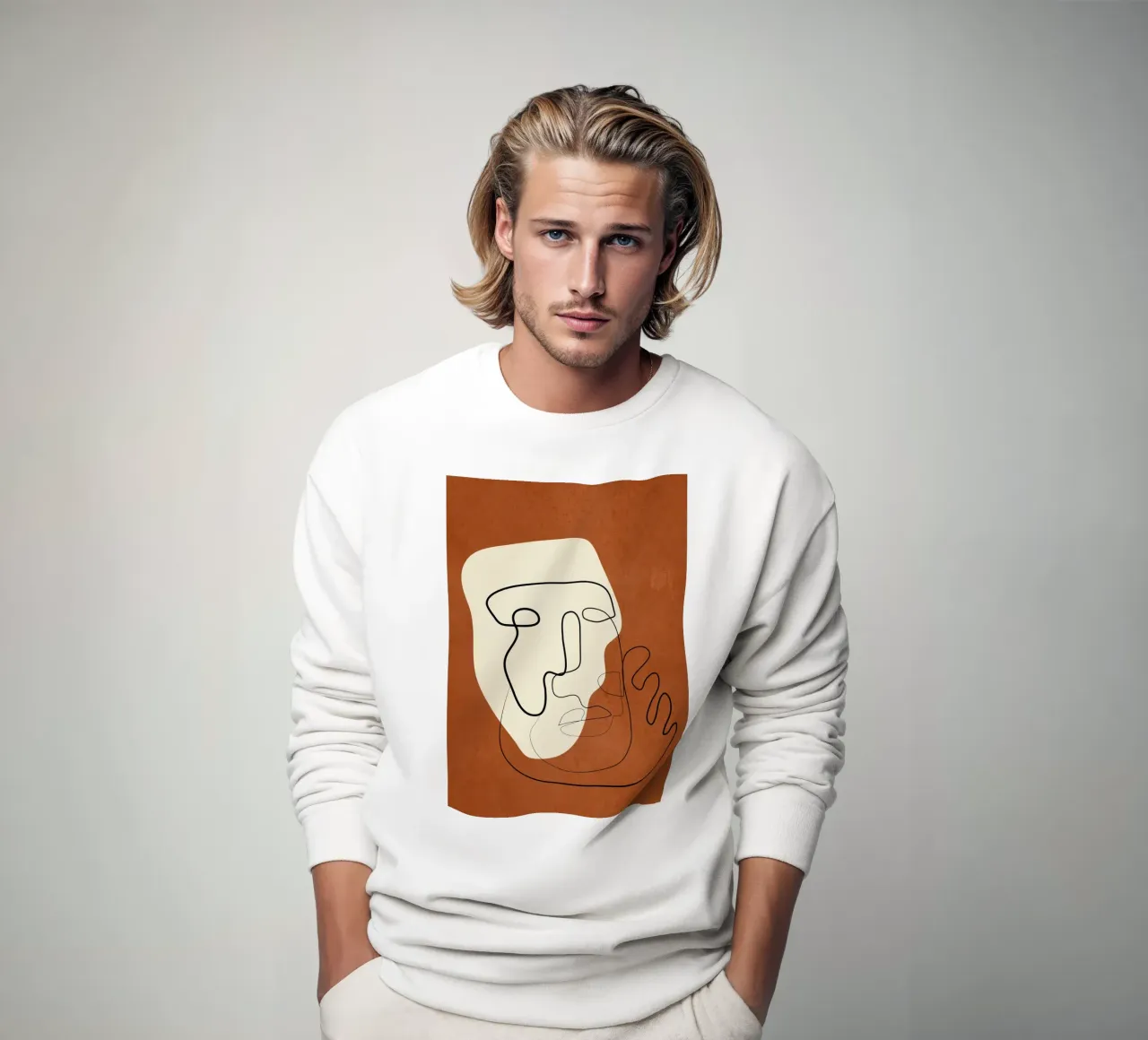 Abstract Portrait 1 sweat de cityart