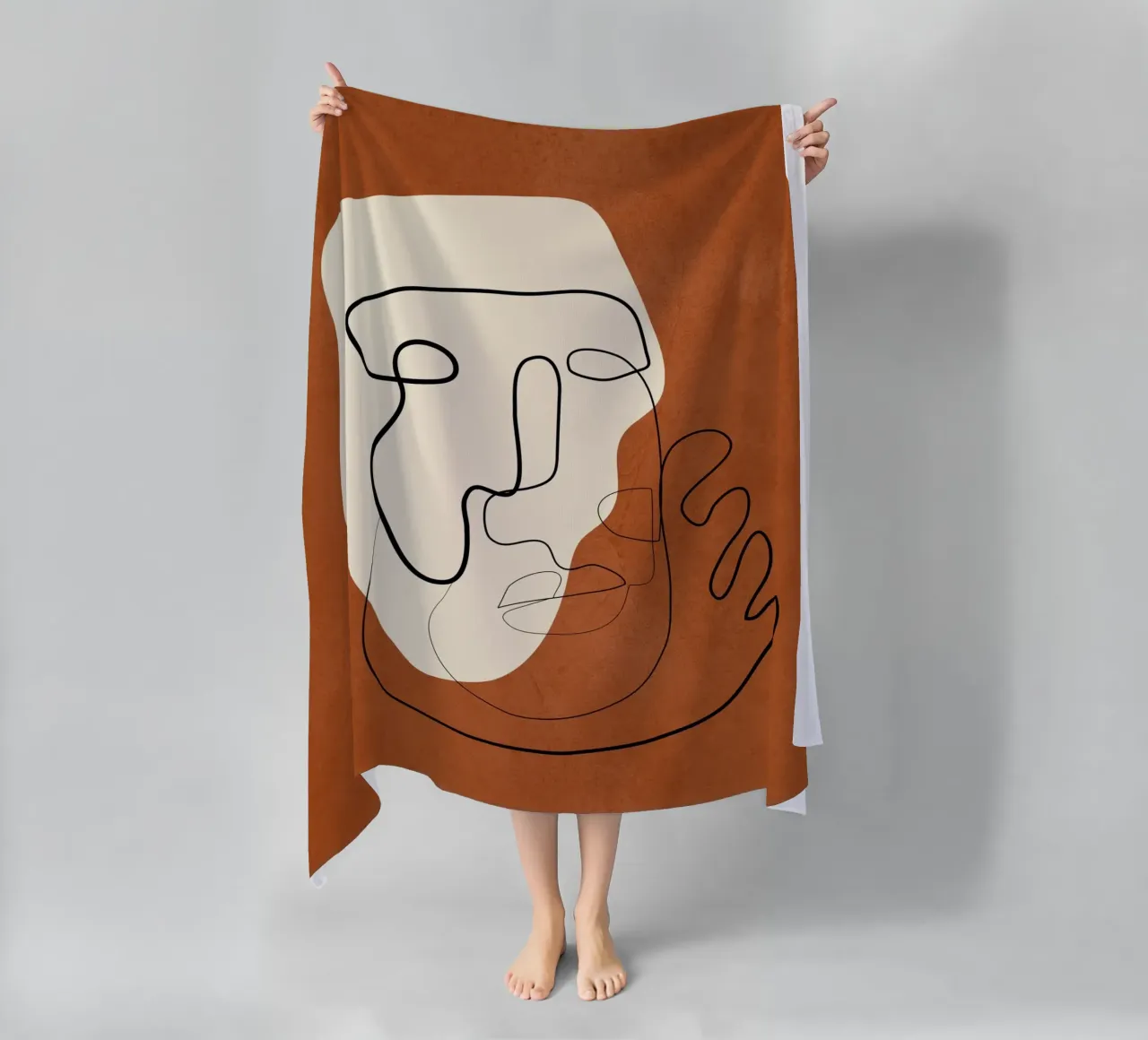 Abstract Portrait 1 telo mare da cityart