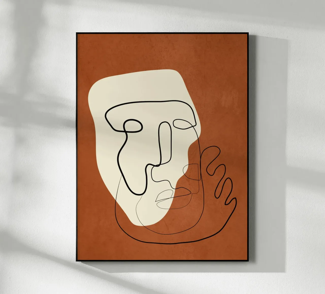 Abstract Portrait 1 plexiglass da cityart