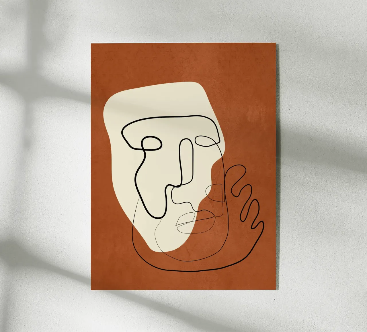 Abstract Portrait 1 plexiglass da cityart