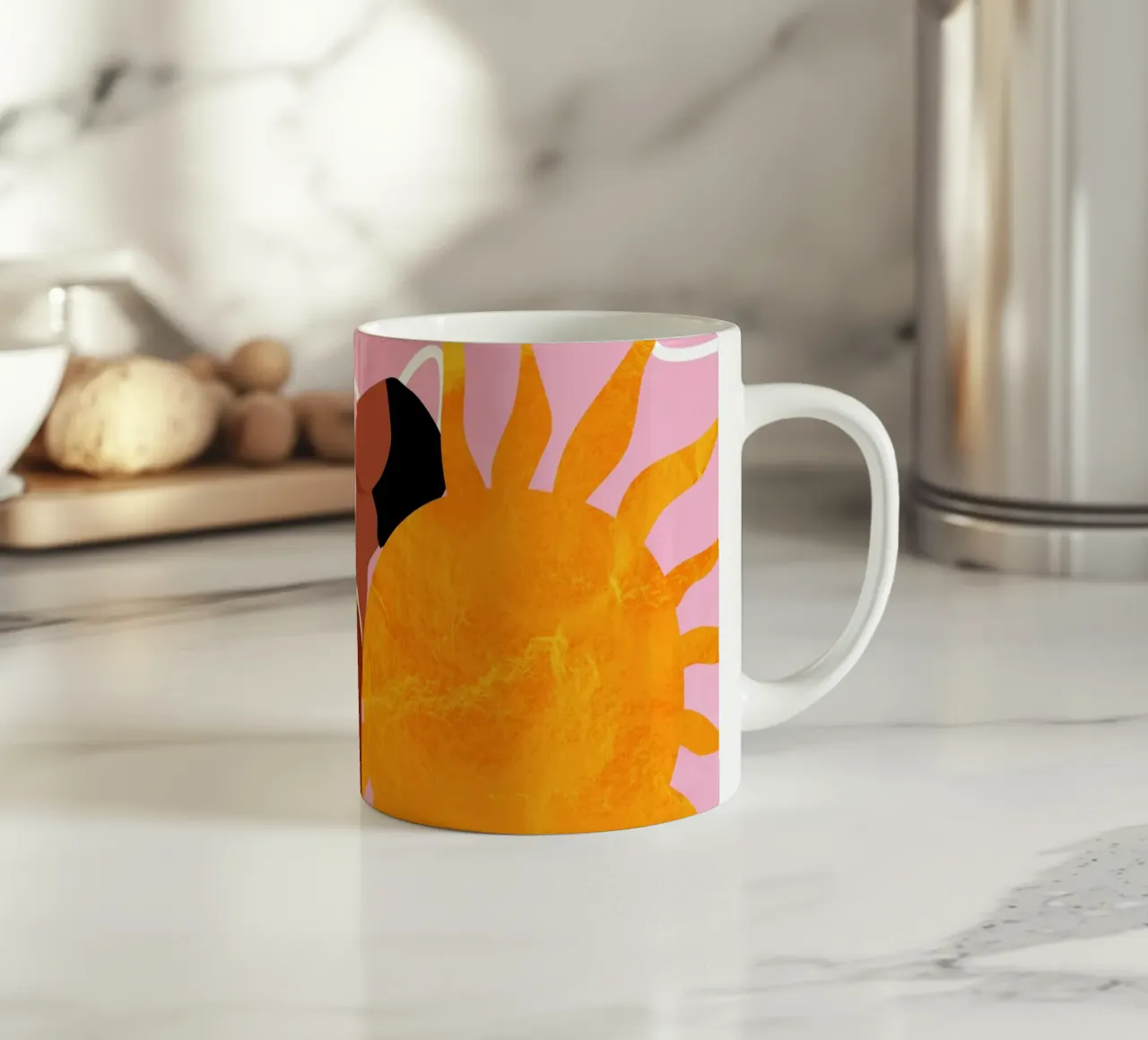 Sognare alla luce del sole tazza in ceramica da Kintsugi99