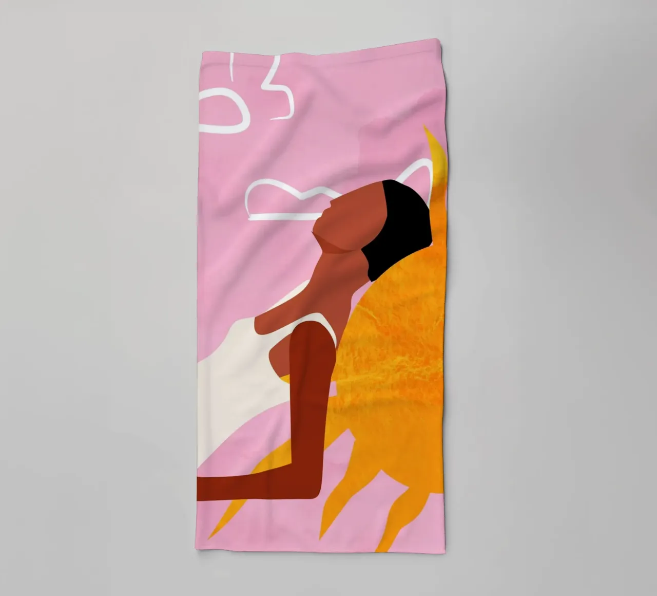 Dreaming in Sunlight towel by Kintsugi99