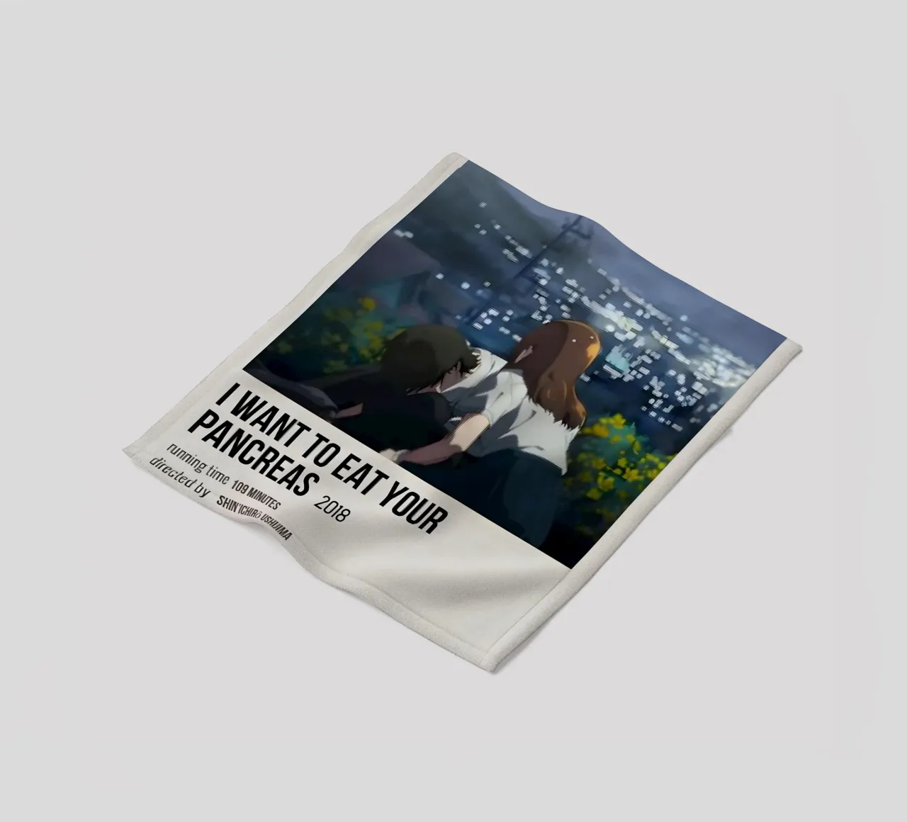 I WANT TO EAT YOUR PANCREAS  2018 coperta in pile da Totoya
