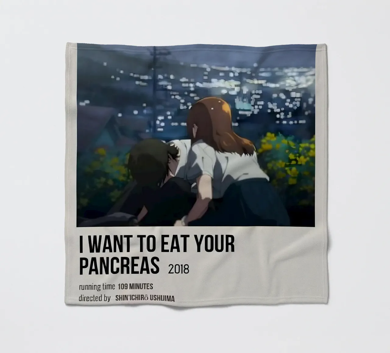 I WANT TO EAT YOUR PANCREAS  2018 coperta in pile da Totoya