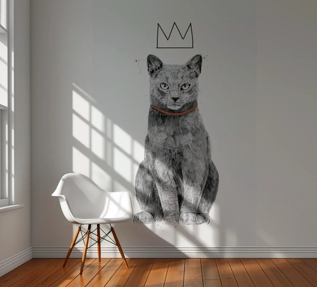 King Of Everything fotobehang van Balazs Solti