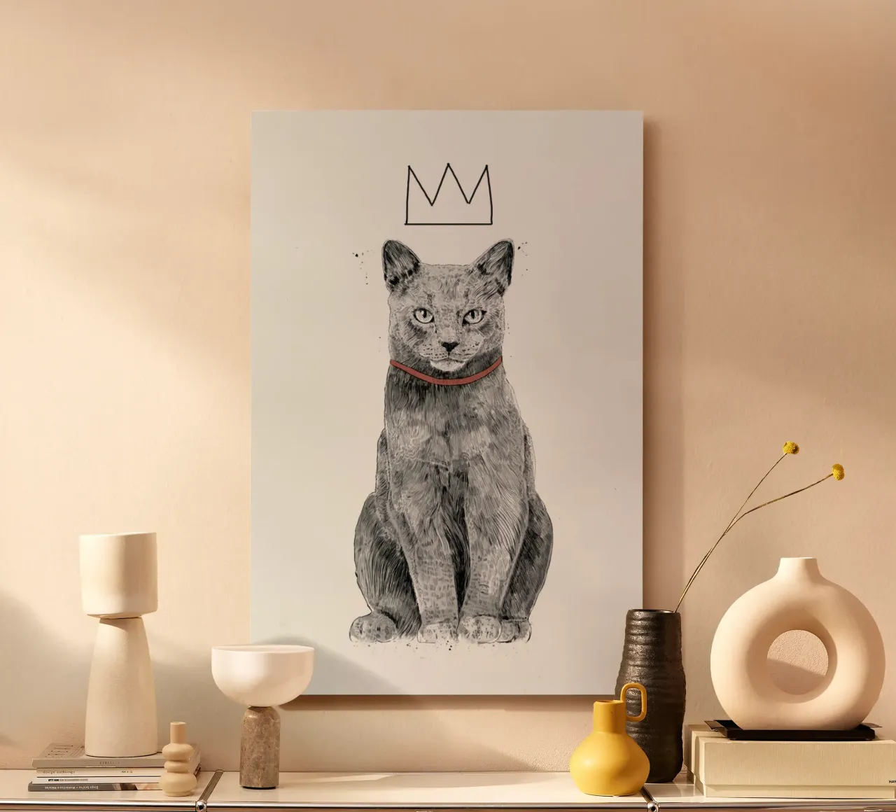 King Of Everything alluminio dibond da Balazs Solti