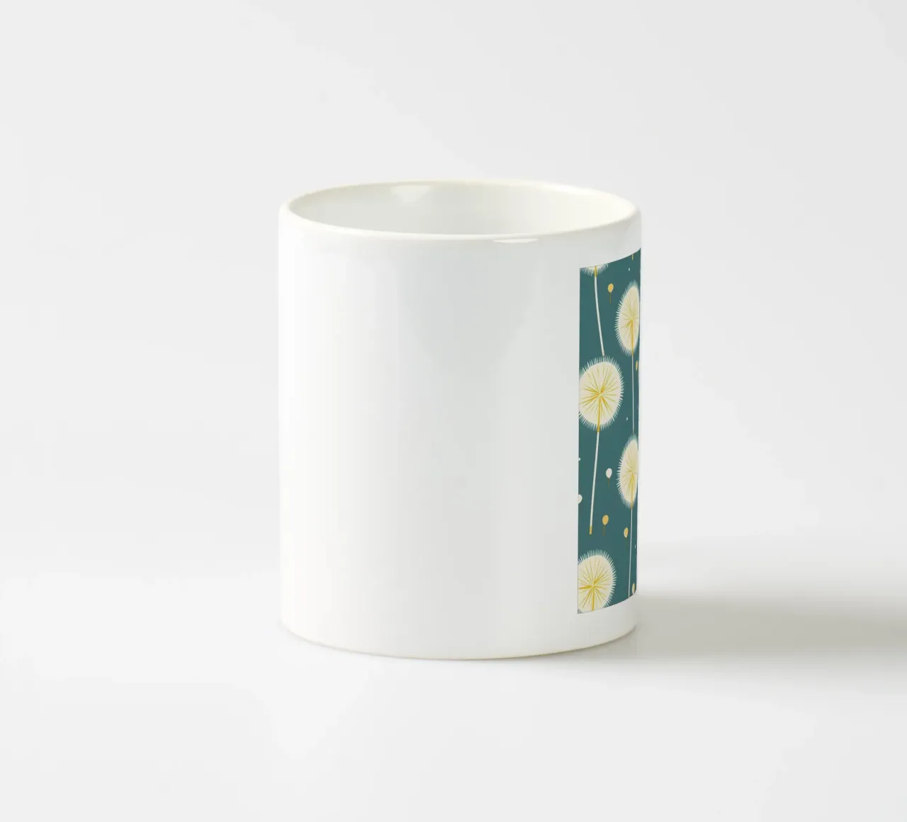 Dérive du pissenlit mug en céramique de Botanical Pattern House